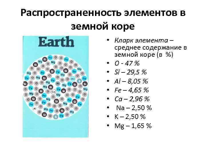 Элемент распространенный на земле это. Таблица по распространенности элементов в земной коре. Распространенность элементов в земной коре. Распространенность хим элементов в земной коре. Распространенные химические элементы в земной коре.