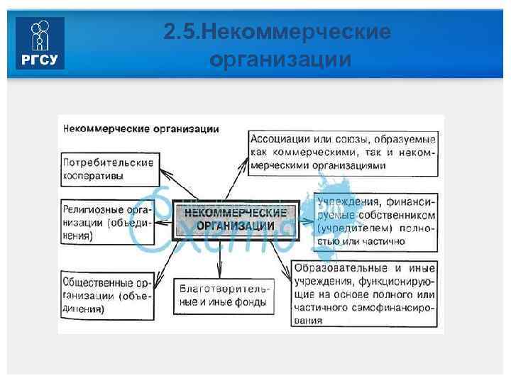 2. 5. Некоммерческие организации 