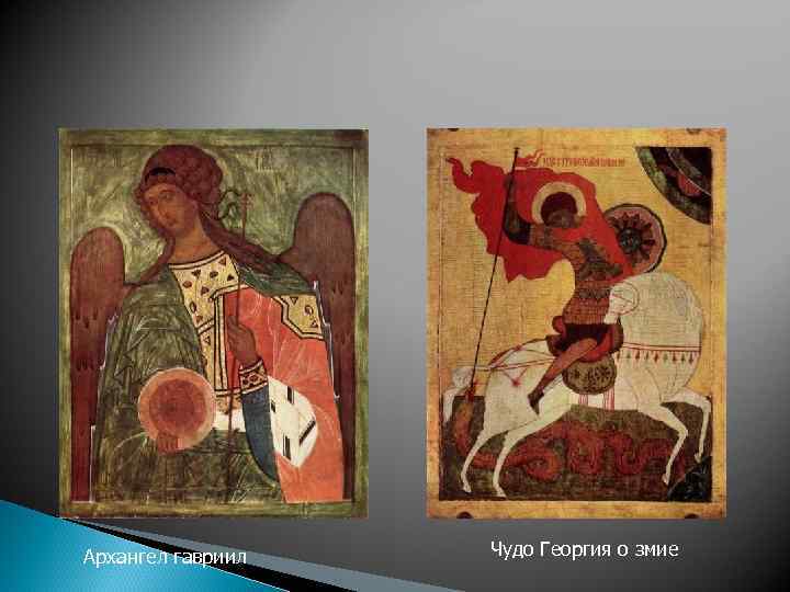 Архангел гавриил Чудо Георгия о змие 