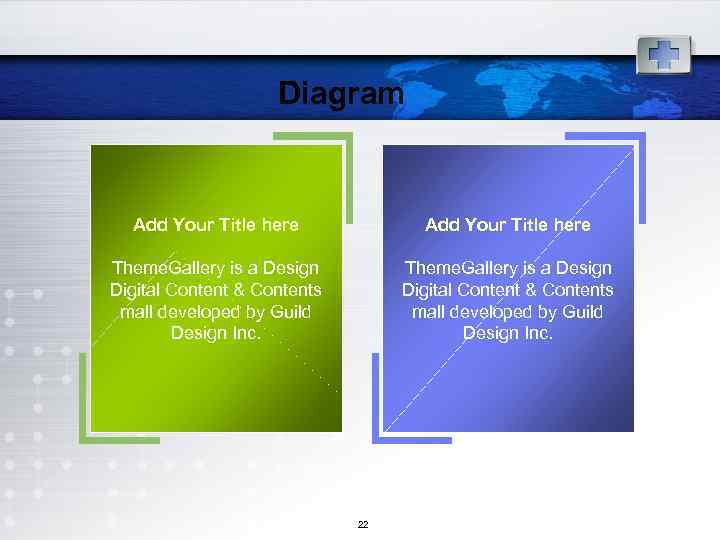 Diagram Add Your Title here Theme. Gallery is a Design Digital Content & Contents
