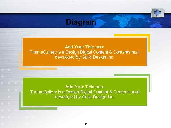 Diagram Add Your Title here Theme. Gallery is a Design Digital Content & Contents