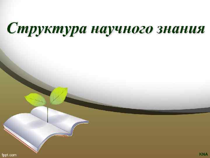 Структура научного знания KNA 