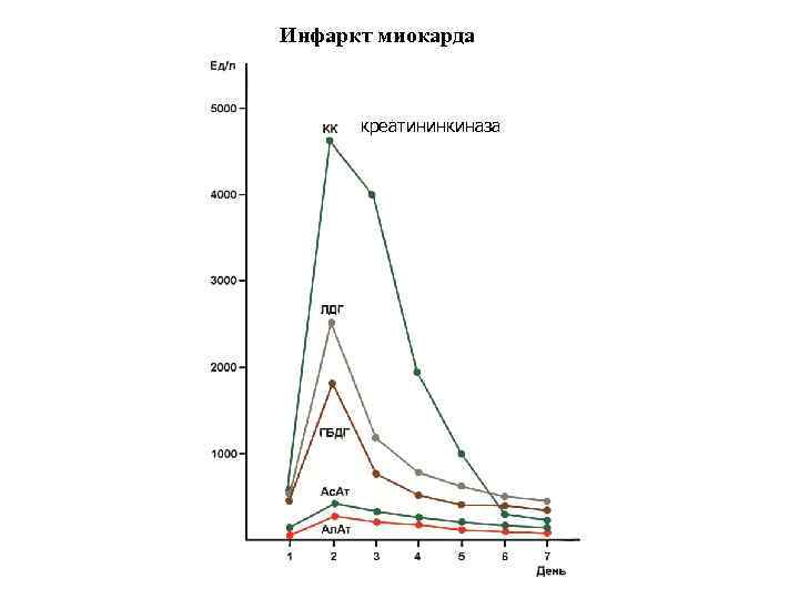 Инфаркт миокарда креатининкиназа 