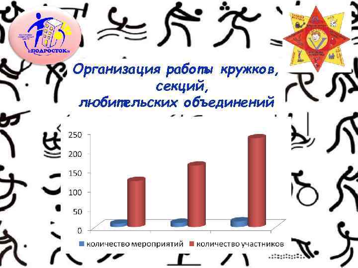 Организация работы кружков, секций, любительских объединений 