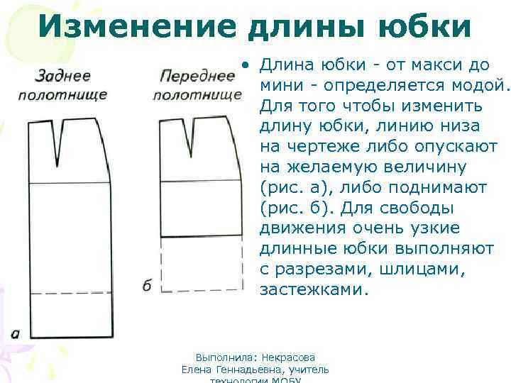 Изменилась длина