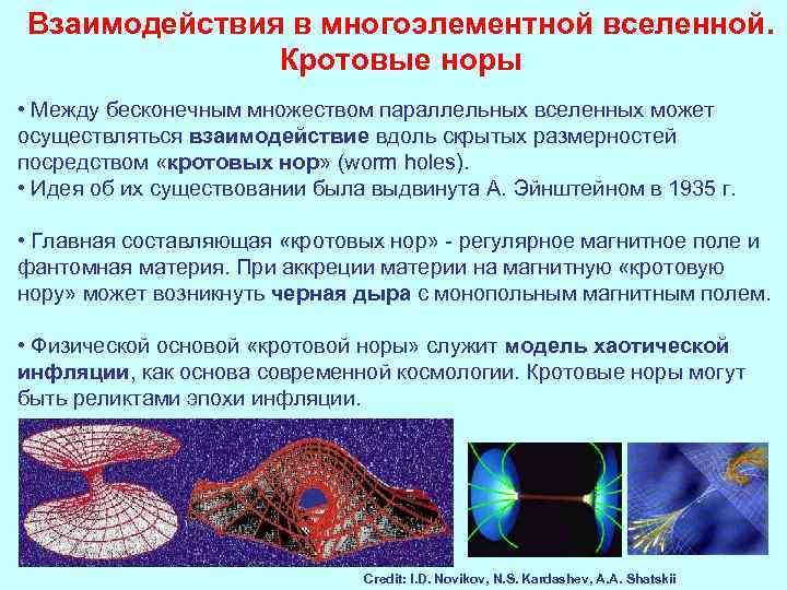 Презентация на тему кротовые норы в космосе