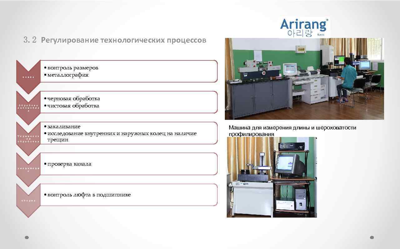 3. 2 Регулирование технологических процессов ковка Обрабока автомобил я Термическ ая обработка уменьшени е