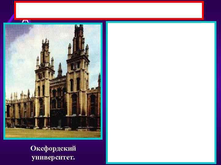 Оксфордский университет. 