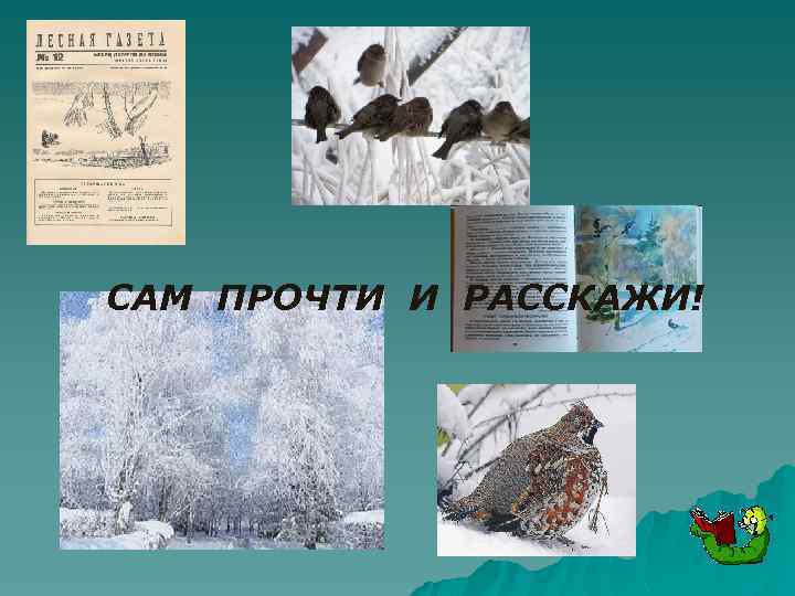 САМ ПРОЧТИ И РАССКАЖИ! 