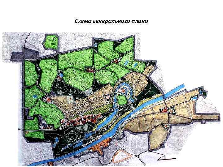 Схема генерального плана 