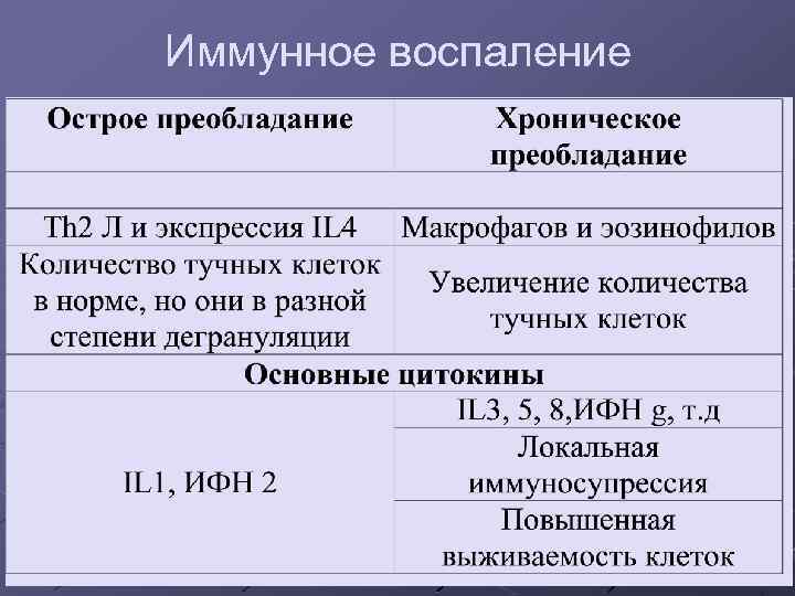 Иммунное воспаление 