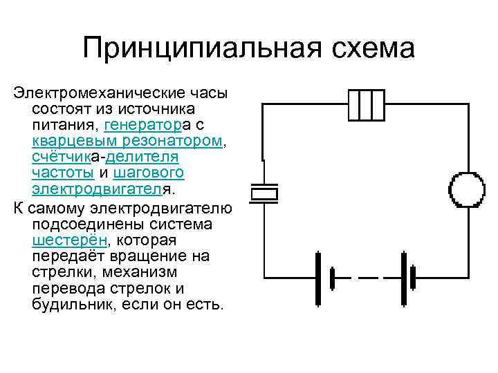 Часы янтарь схема