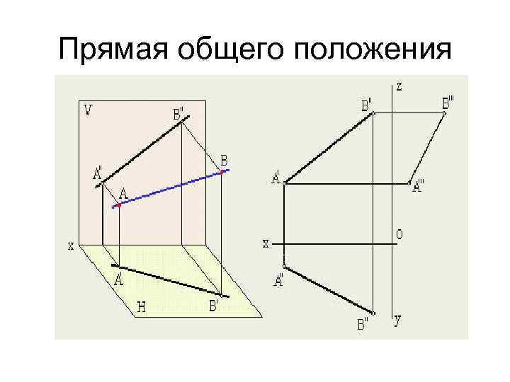 Прямая общего положения 