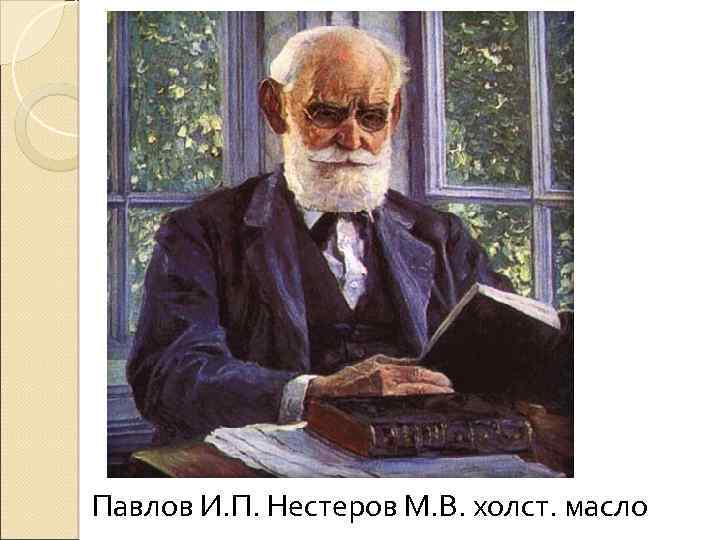 Павлов И. П. Нестеров М. В. холст. масло 