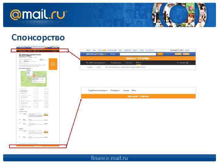 Спонсорство finance. mail. ru 