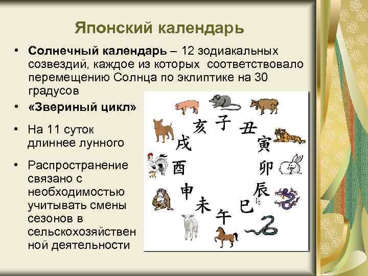 Число года япония. Японский календарь. Древний японский календарь. Животные японского календаря. Года в японском календаре животные.