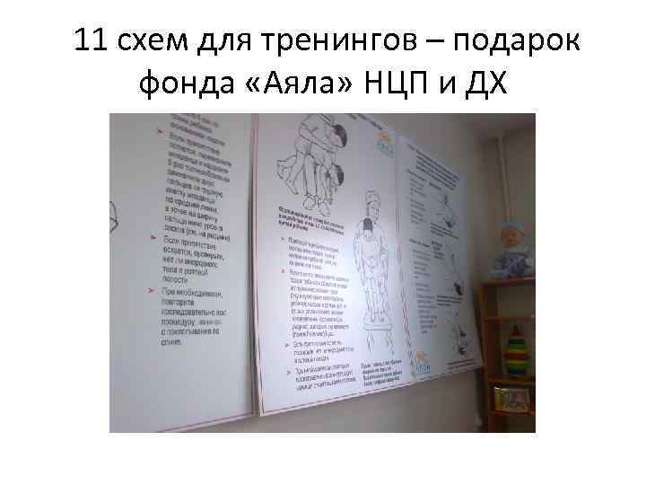 11 схем для тренингов – подарок фонда «Аяла» НЦП и ДХ 