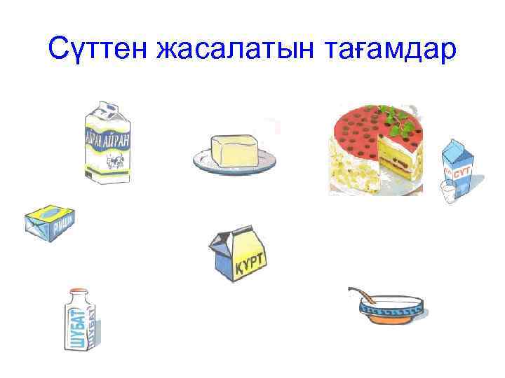 Сүттен жасалатын тағамдар 