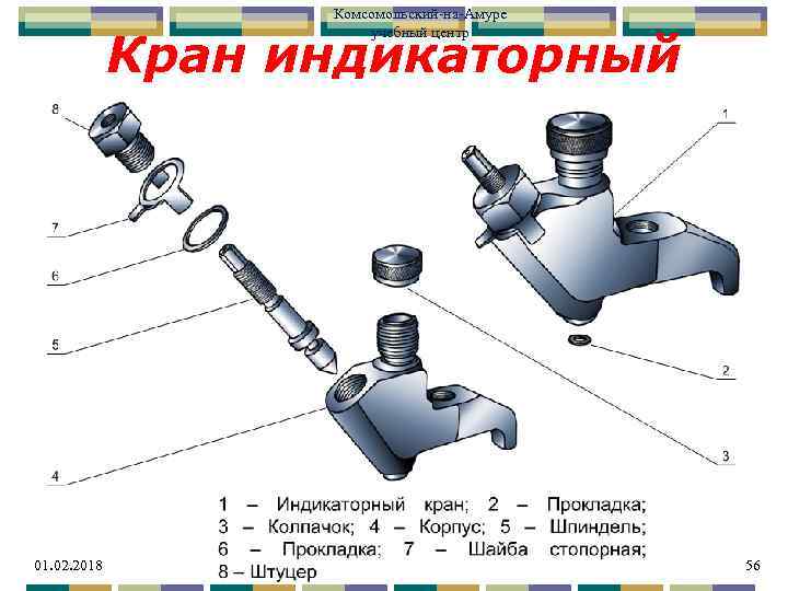 Комсомольский-на-Амуре учебный центр Кран индикаторный 01. 02. 2018 56 