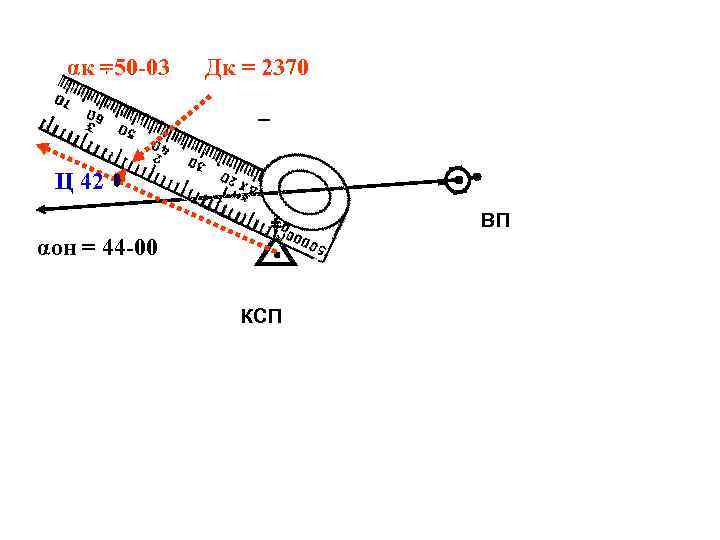 αк =50 -03 Дк = 2370 Ц 42 ВП αон = 44 -00 КСП