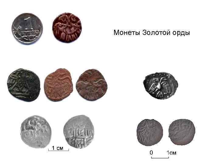 Монеты Золотой орды 