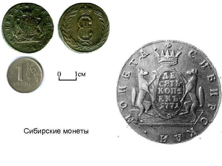 Сибирские монеты 