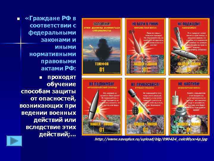  «Граждане РФ в соответствии с федеральными законами и иными нормативными правовыми актами РФ: