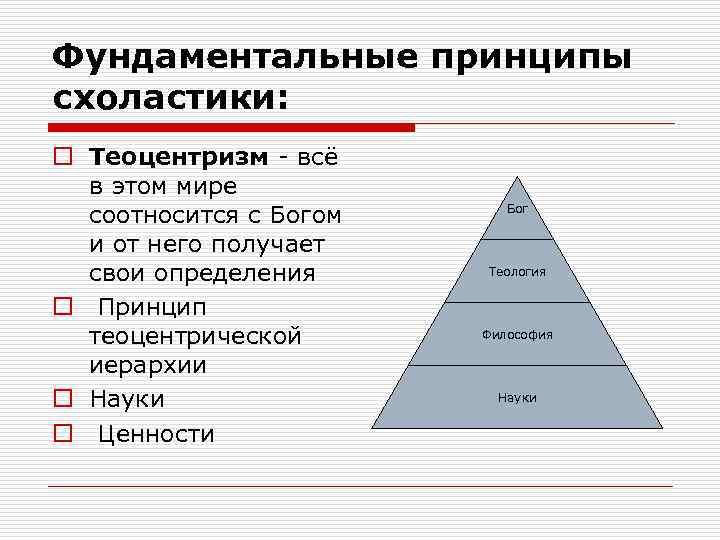 Теоцентризм картина мира помещающая в центр мироздания