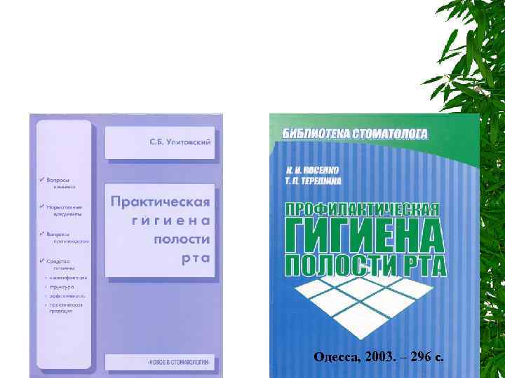 Полтава, 1999 - 192 с. Одесса, 2003. – 296 с. 