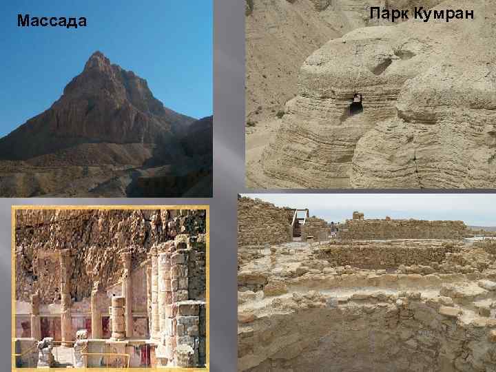 Массада Парк Кумран 