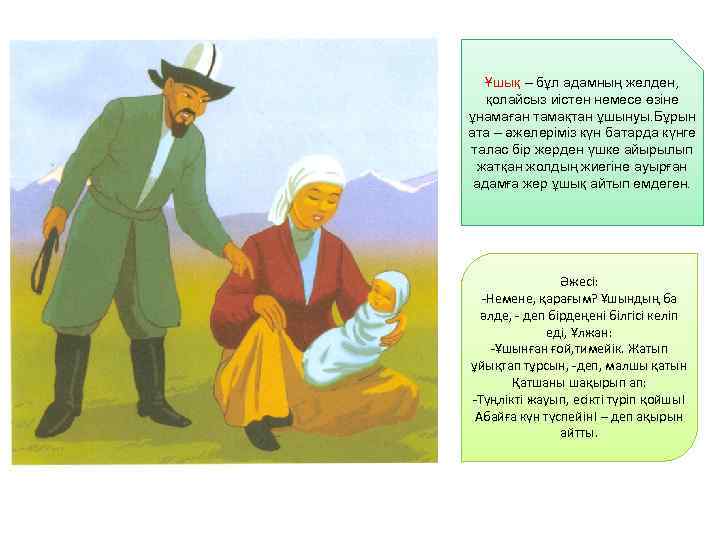 Ұшық – бұл адамның желден, қолайсыз иістен немесе өзіне ұнамаған тамақтан ұшынуы. Бұрын ата