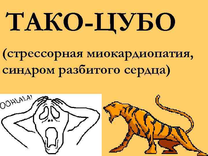 ТАКО-ЦУБО (стрессорная миокардиопатия, синдром разбитого сердца) 