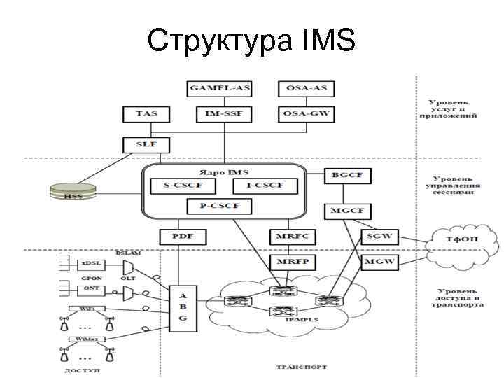 Структура IMS 