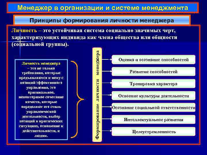 Черты характеризующие венскую систему. Личность в менеджменте это. Модель личности руководителя. Личность менеджера. Модель личности менеджера.