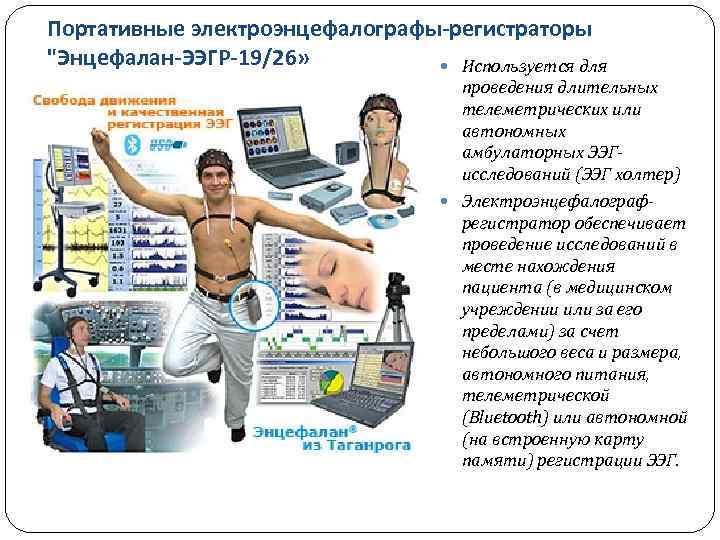 Портативные электроэнцефалографы-регистраторы 