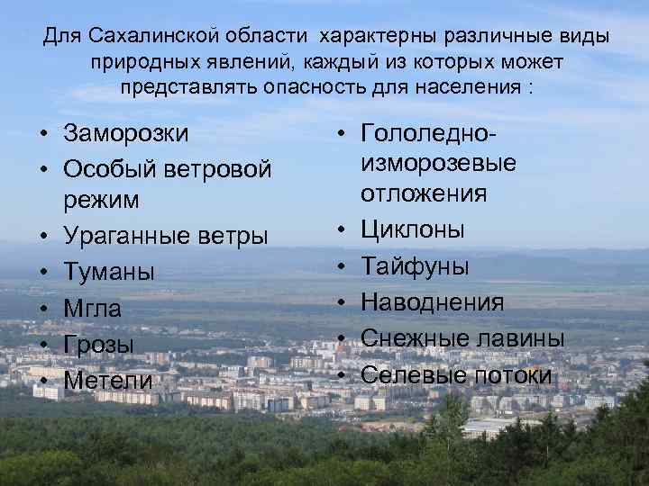 Реферат: Почва Сахалинской области