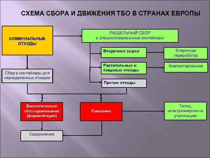 Разработка проекта отходов