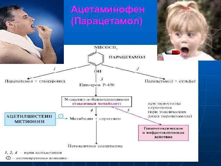 Ацетаминофен (Парацетамол) 