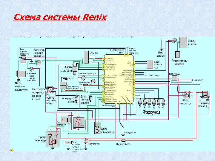 Схема системы Renix 