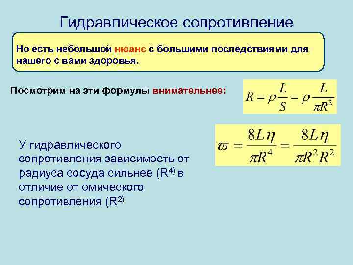 Гидравлическое сопротивление