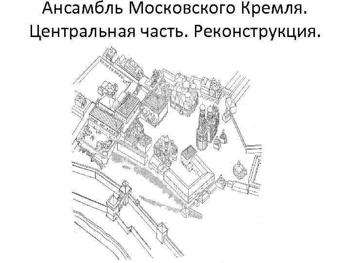 Ансамбль Московского Кремля. Центральная часть. Реконструкция. 