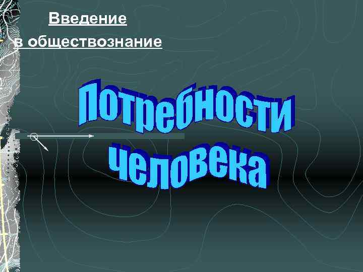 Введение в обществознание 
