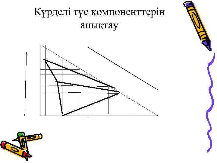 Күрделі түс компоненттерін анықтау 