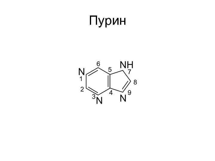 Пурина индейка схема