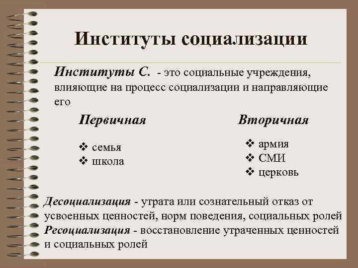 Институты социализации личности. Первичные и вторичные институты социализации. Институты вторичной социализации. Социальные институты социализации. Институты социализации примеры.