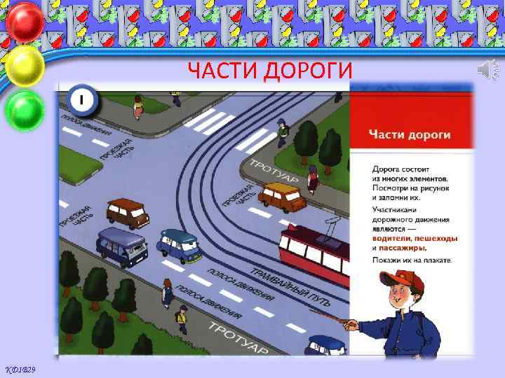 ЧАСТИ ДОРОГИ КД 1 В 29 