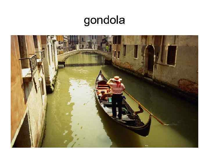 gondola 