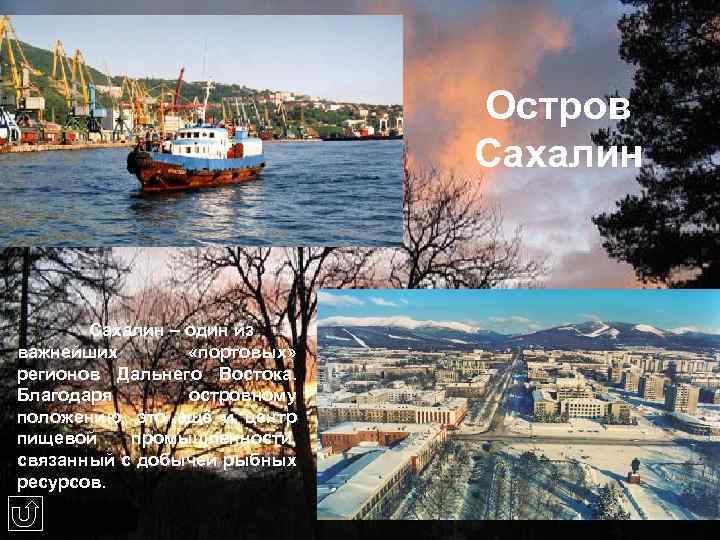 Остров Сахалин – один из важнейших «портовых» регионов Дальнего Востока. Благодаря островному положению, это