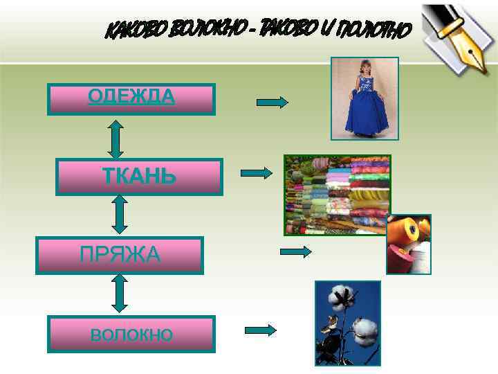 ОДЕЖДА ТКАНЬ ПРЯЖА волокно 