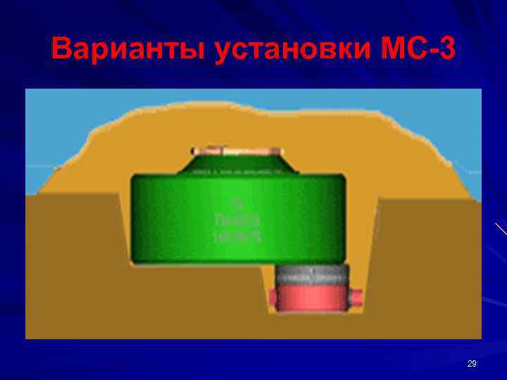 Варианты установки МС 3 29 